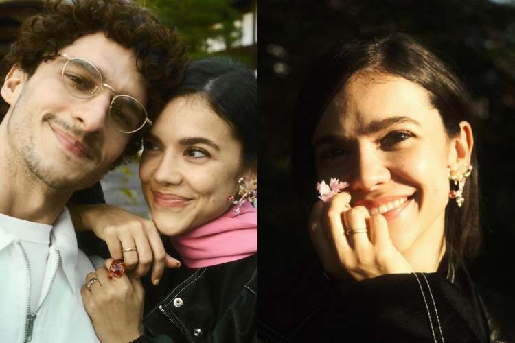 Manu Gavassi e Jullio Reis ficam noivos e famosos reagem