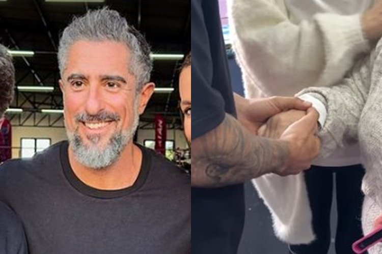 Marcos Mion vai ao Rio Grande do Sul e visita abrigo para crianças autistas