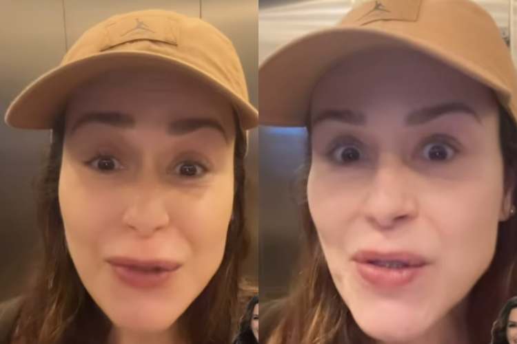 Nadja Haddad fala da emoção de segurar o filho recém-nascido nos braços