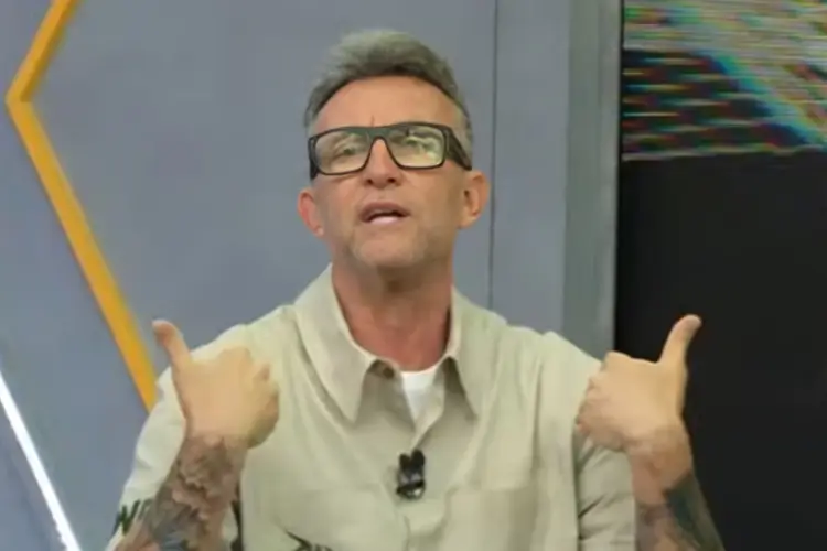 Neto, ao vivo na Band, corta dirigente do Palmeiras após fala polêmica sobre as enchentes no RS: “Uma opinião sua”