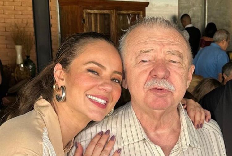 Paolla Oliveira celebra aniversário do pai com declaração: “Parabéns, meu gatão”
