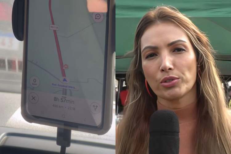 Patrícia Poeta enfrenta perrengue para deixar o Rio Grande do Sul