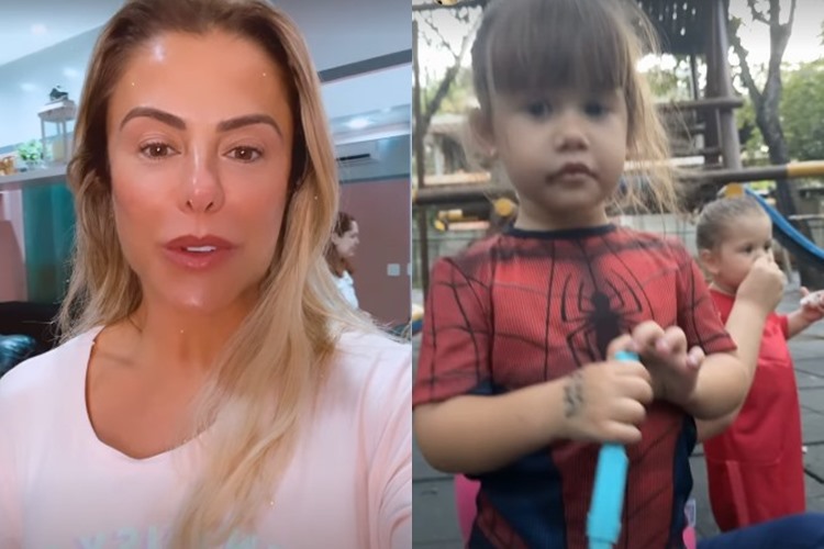 Poliana Rocha se emociona ao reencontrar as netas: “Minhas princesas”