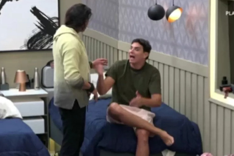 A Grande Conquista 2: Bruno Cardoso fica exaltado após participar de dinâmica no programa de Rodrigo Faro