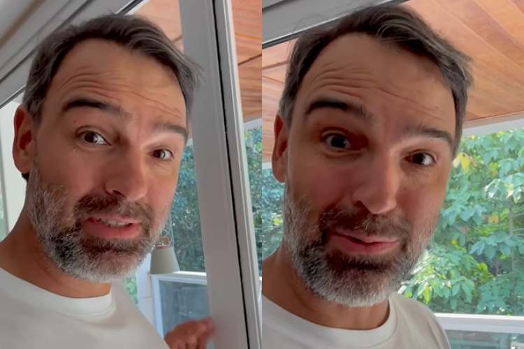 Durante as férias pós-BBB, Tadeu Schmidt fala sobre privilégio ao receber visita surpresa