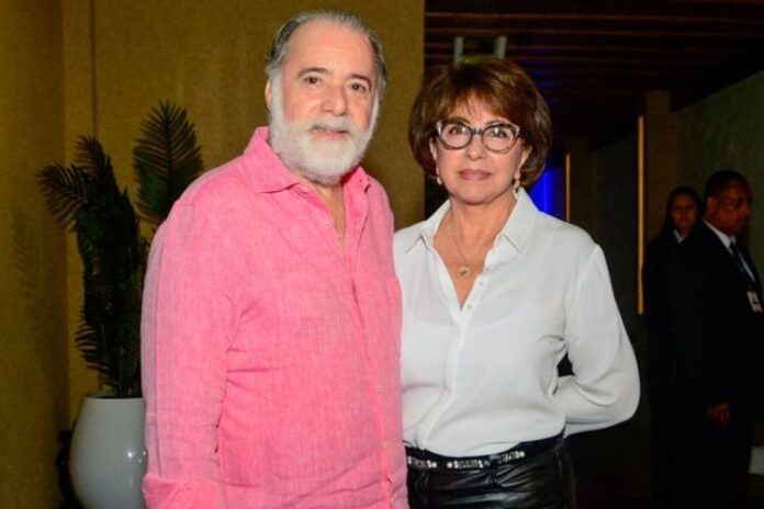 Tony Ramos e a esposa Tony Ramos e a esposa