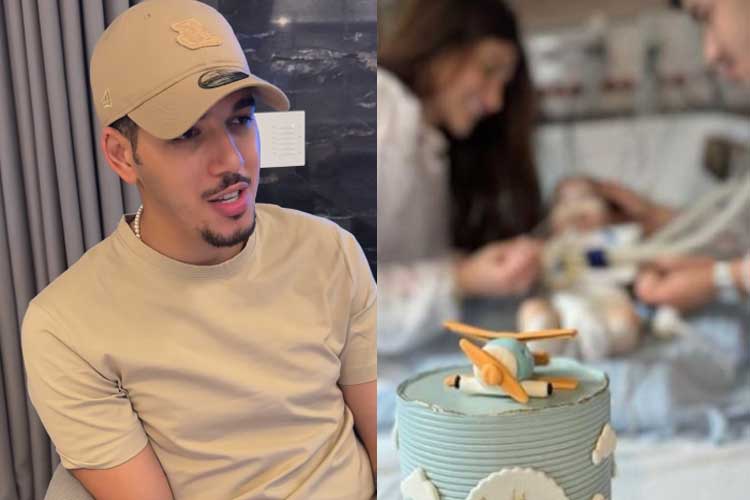 Zé Vaqueiro emociona ao celebrar 10 meses do filho após nova internação: ‘Meu pequeno’