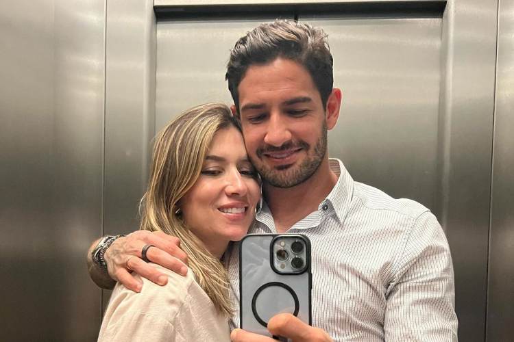 Alexandre Pato e Rebeca Abravanel (Reprodução: Instagram)