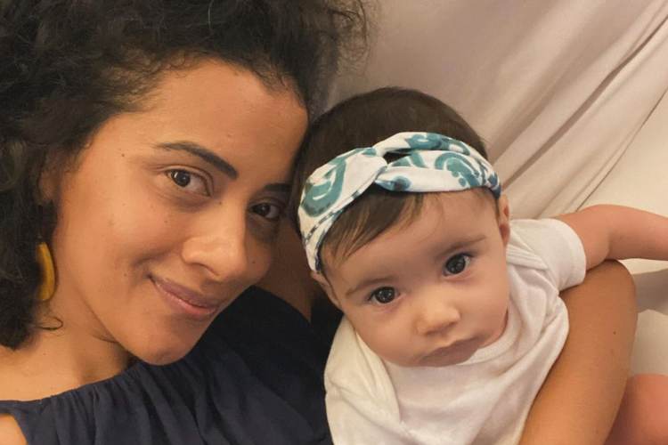 Aline Midlej celebra 1 ano do nascimento da filha Celeste: “Meu renascimento”