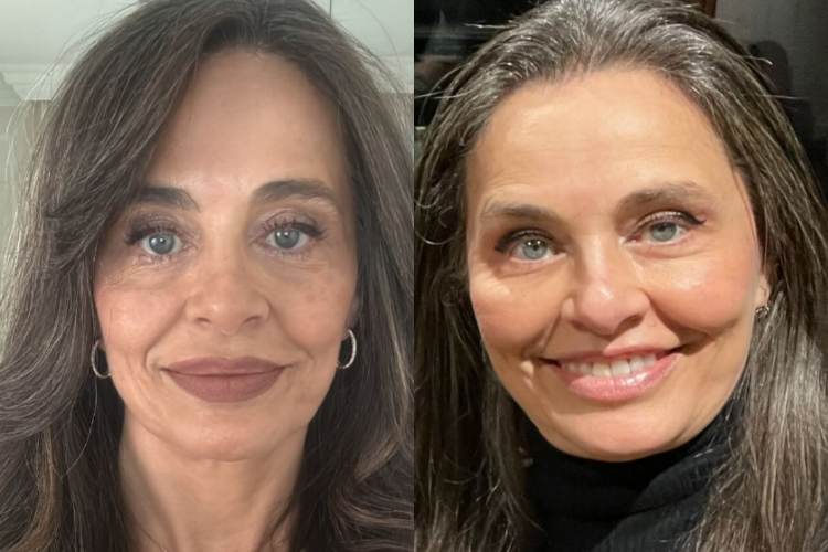 Carla Vilhena faz desabafo forte sobre marcas da pandemia ao exibir antes e depois: “Ninguém saiu ileso”