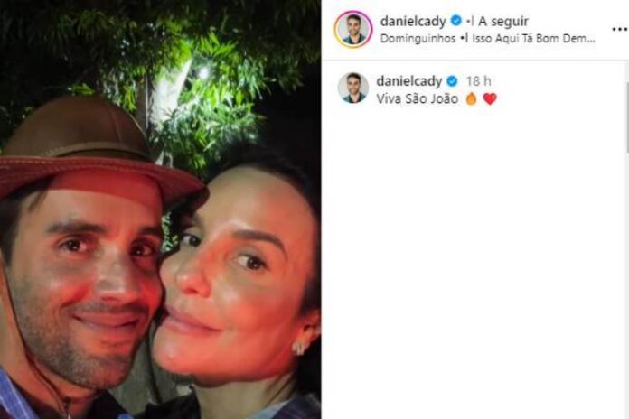 Daniel Cady e Ivete Sangalo (Reprodução: Instagram)