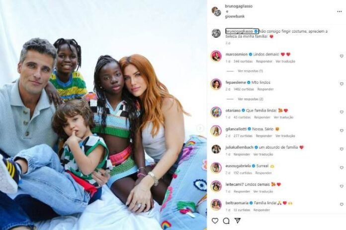 Giovanna Ewbank e Bruno Gagliasso Giovanna Ewbank e Bruno Gagliasso (Reprodução: Instagram)