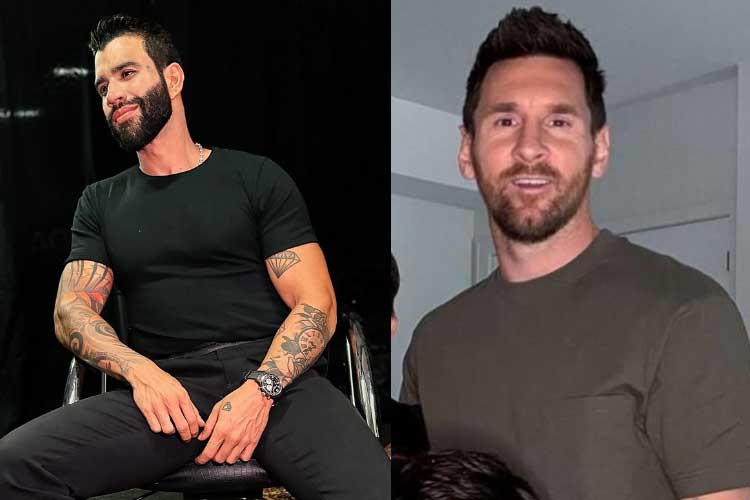 Gusttavo Lima abre o jogo sobre encontro com Lionel Messi: ‘Fora da curva’