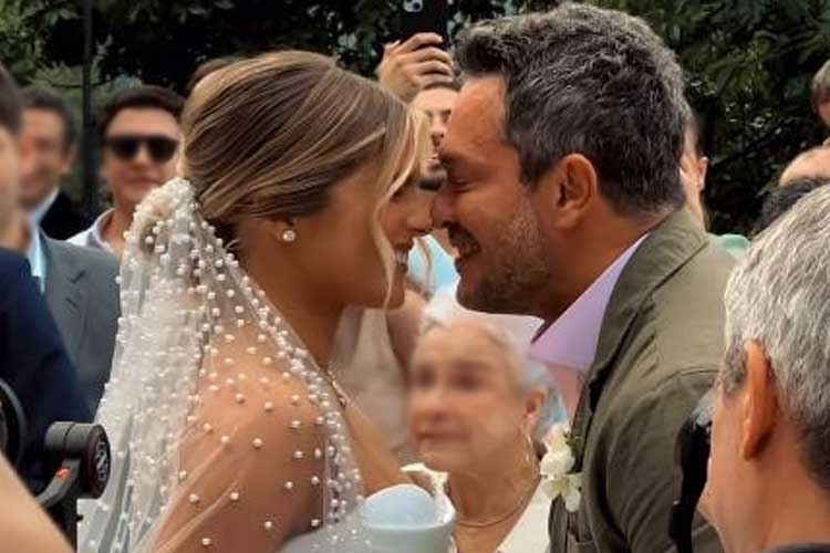 Isabella Santoni e Henrique Blecher se casam no Rio e exibem detalhes da cerimônia