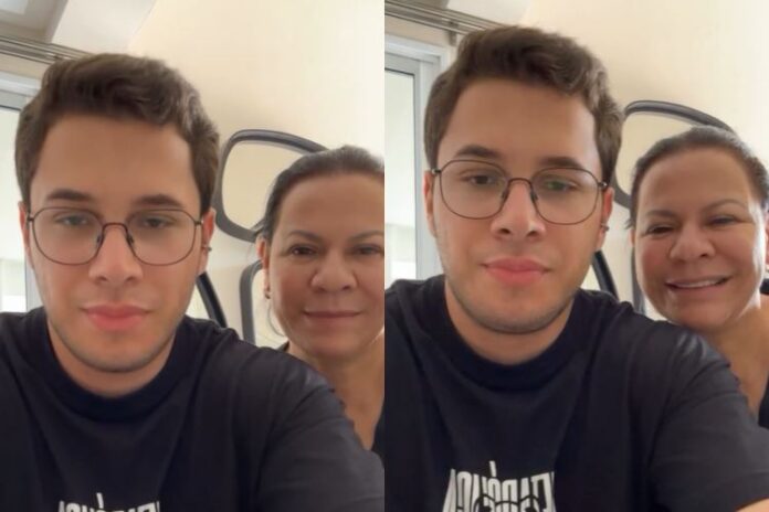 João Gustavo e Dona Ruth (Reprodução: Instagram)