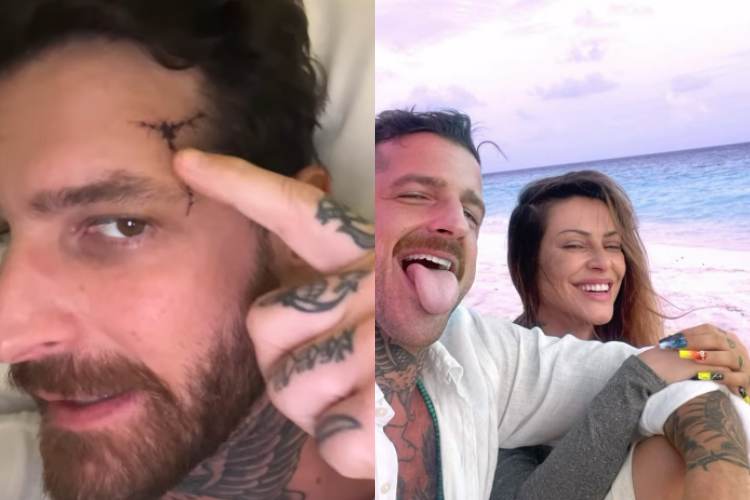 Leandro, esposo de Cleo Pires, se pronuncia após sofrer queda de skate e parar na UTI: “O pior já foi”