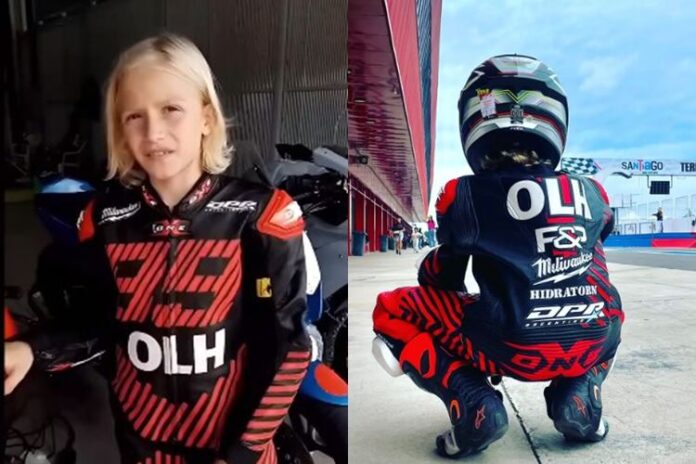 Lorenzo Piloto argentino Lorenzo Somaschini — Foto: Reprodução/Instagram