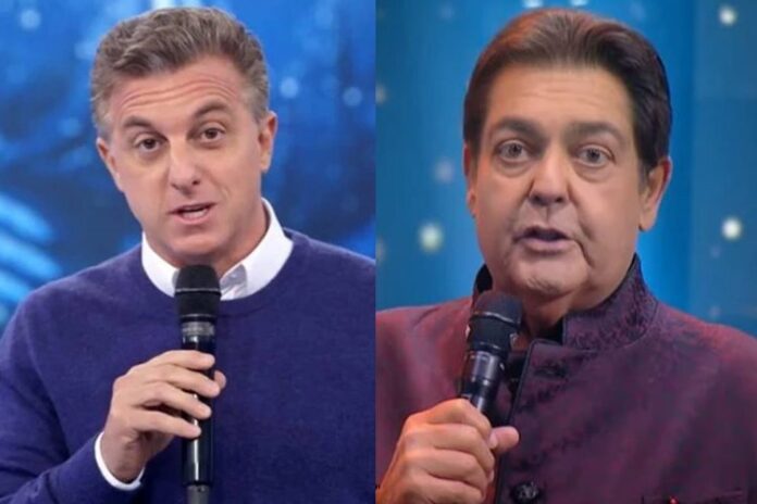 Luciano Huck e Faustão Luciano Huck e Faustão