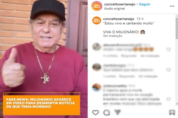 Milionário Instagram