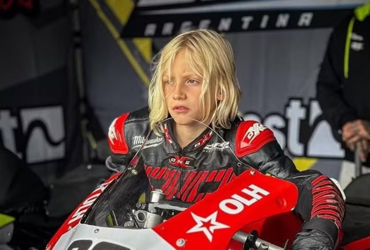 Morre Lorenzo, piloto argentino de 9 anos da SuperBike após acidente em Interlagos