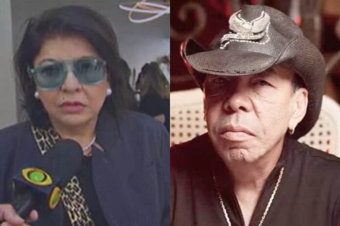 Roberta Miranda lamentando a morte de Chrystian no Brasil Urgente (Reprodução: Instagram)