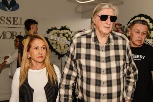 Sérgio Reis com a esposa- Foto: Van Campos/Agnews