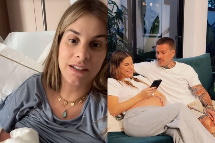 Nasce 3º filho de Shantal e Mateus Verdelho: “Temos um meninão aqui”