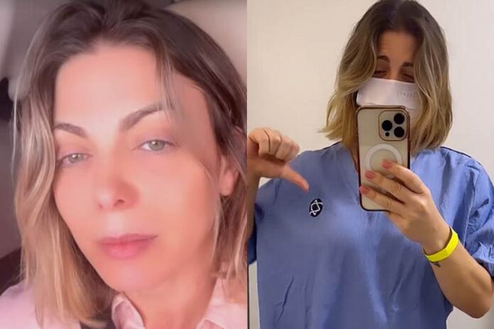 Sheilla Mello desabafando em suas redes sociais e fazendo um alerta oa seguidores (Reprodução: Instagram)