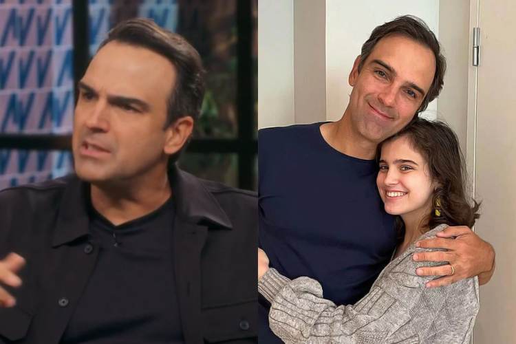 Tadeu Schmidt sai em defesa da filha queer, Valentina: “Errado é ser hétero e ter várias amantes”