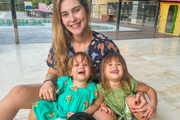 Virginia Fonseca encanta internautas ao mostrar momento fofo entre Maria Flor e Zé Felipe: ‘Que linda!’