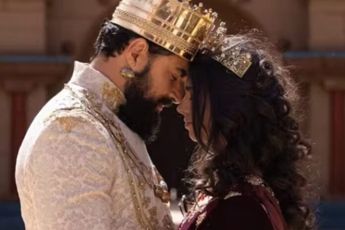 Xerxes e Ester em A Rainha da Pérsia