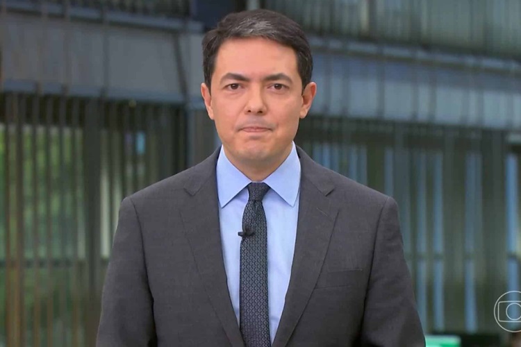 Globo ‘afasta’ César Tralli e escala Alan Severiano para comandar o ‘JH’
