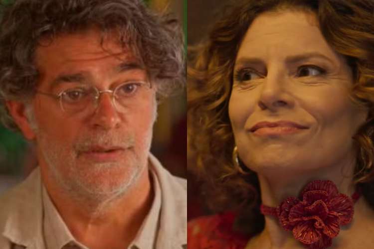 No Rancho Fundo: Após selar acordo com Ariosto, Deodora beijará o empresário