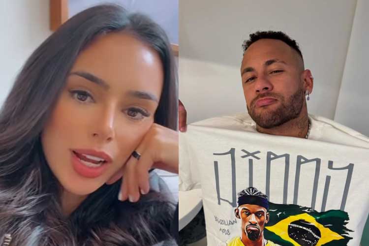 Bruna Biancardi faz reflexão após ser vista aos beijos com Neymar: ‘Não responda’