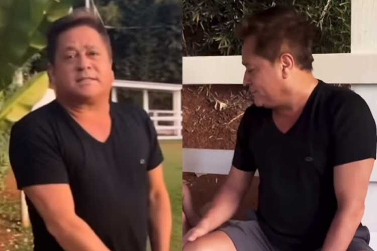 Leonardo surge ao lado de sua ‘fã número 1’ e destaca: ‘Dia de descanso’