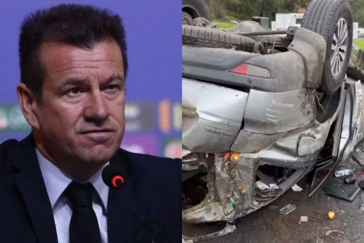 Dunga, ex-técnico da Seleção Brasileira, sofre grave acidente de trânsito no Paraná