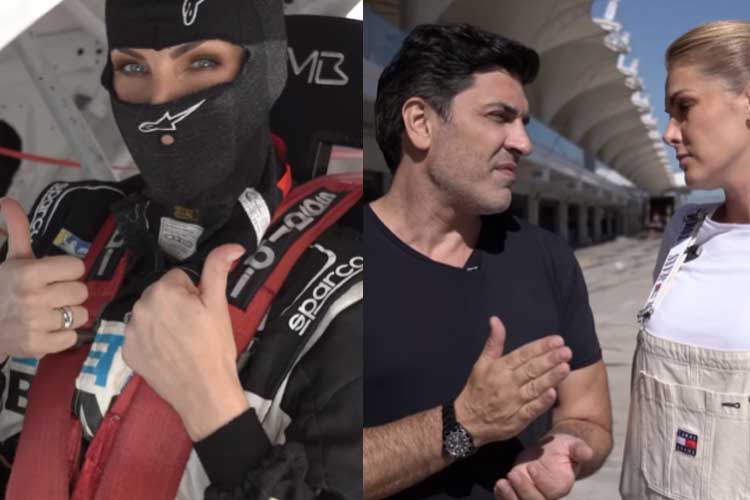 Edu Guedes reage à primeira aula de pilotagem de Ana Hickmann: ‘Muito especial’