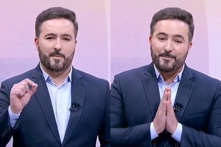 Ao vivo, Felipe Malta se despede do ‘Primeiro Impacto’, do SBT: “Obrigado”