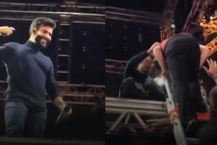 Momento inusitado durante show faz Gusttavo Lima cair na risada: ‘Eu quero ver’