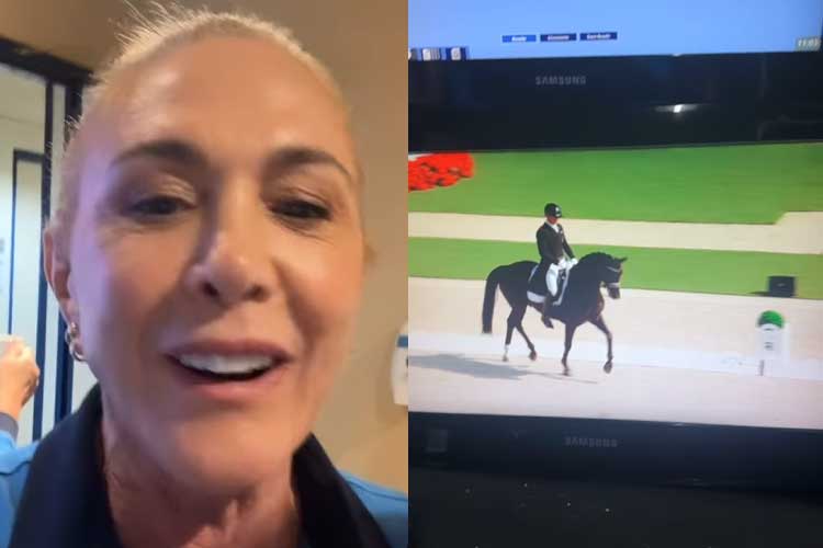 Hortência não segura a emoção ao ver o filho competir nas Olimpíadas de Paris: ‘Emocionada’