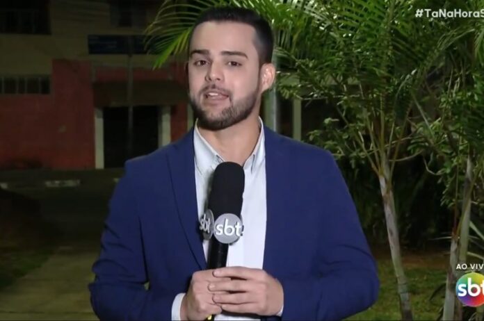 Lucas Carvalho, repórter do Tá Na Hora Lucas Carvalho, repórter do Tá Na Hora