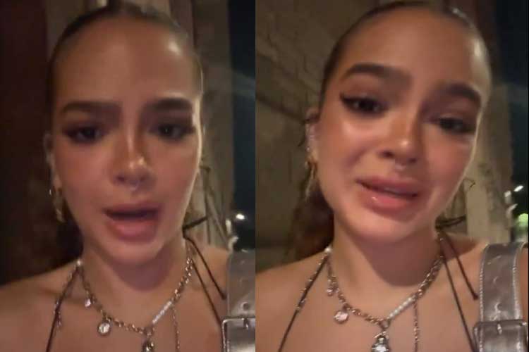 Mel Maia é barrada em festa e questiona o motivo: ‘Será?’