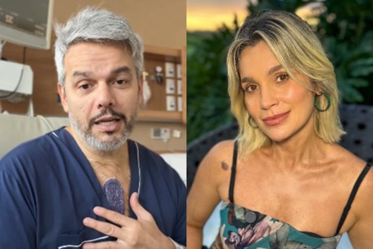 Flávia Alessandra celebra vitória na vida de Otaviano Costa após cirurgia de emergência