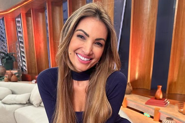 Patrícia Poeta celebra 2 anos à frente do ‘Encontro’ e revela como é por trás das câmeras