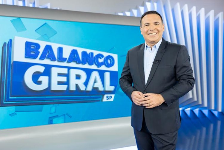 Com retorno de Reinaldo Gottino, ‘Balanço Geral’ dispara na audiência e atinge 8,7 pontos