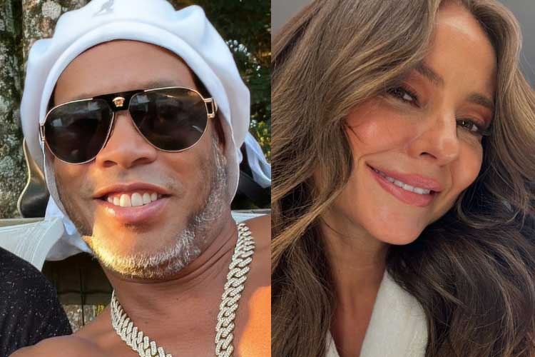 Paolla Oliveira mostra ‘rolês aleatórios’ e é comparada a Ronaldinho Gaúcho: ‘Mestres’