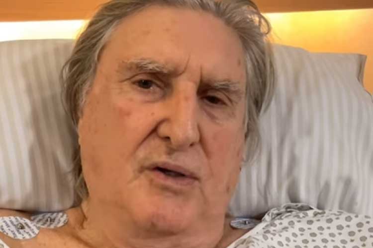 Sérgio Reis aparece no hospital e atualiza estado de saúde