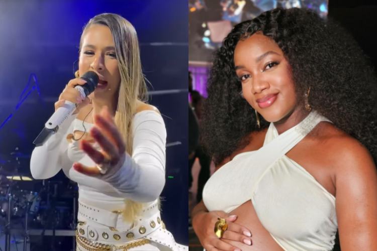 Simone Mendes defende Iza em show e manda recado para ex da cantora: “Aprende a tratar uma mulher”