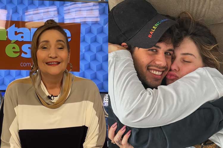 Sonia Abrão mostra o rosto de José Leonardo, filho de Virginia Fonseca e Zé Felipe, criado por artista