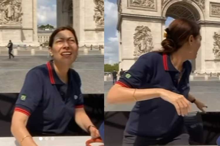 Repórter da Band passa por momento de tensão durante cobertura das Olimpíadas